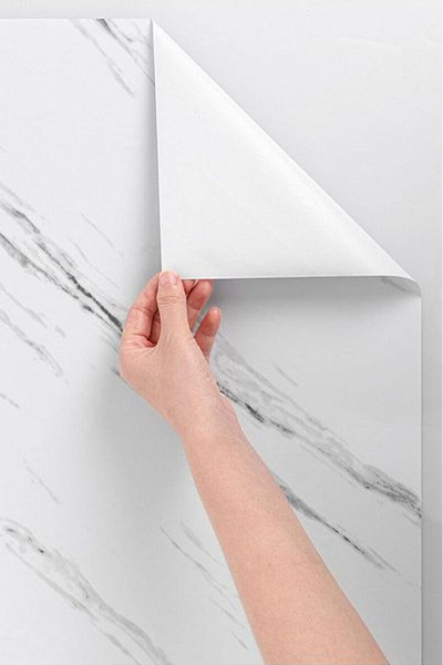 Bien Home Bien Exclusive Mermer Desenler Premium Yapışkanlı Kaplama Pvc Folyo 50x100 Cm