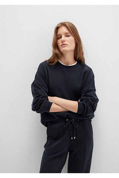 Mavi Черен модален суичър - Lux Touch Tencel, 168837 -900