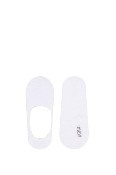 Mavi 2 Pack Gray White Ballerina Socks 092594-33399