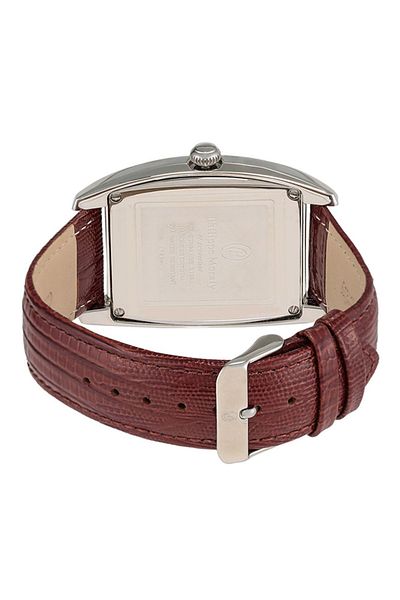 Philippe Moraly of Switzerland Men's Leather Chronograph Watch L1421WWO