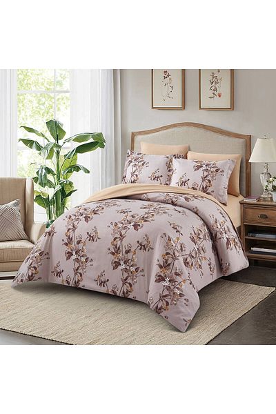 Sleep Blue غطاء سرير مزدوج صيفي من يارا - 6 قطع