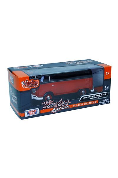 Vardem Volkswagen Minibus Type 2 (T1) - Motormax 1:24 Delivery Van