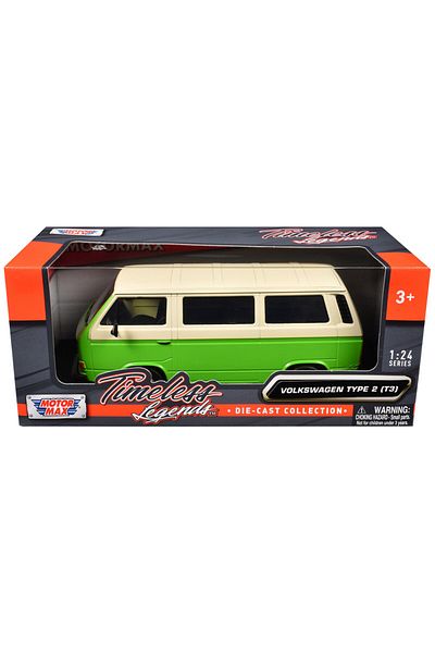 Vardem Volkswagen Minibus Type2 T3 Blue - Motormax 1:24