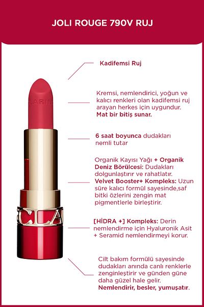 Clarins Joli Rouge 790V - Lipstick