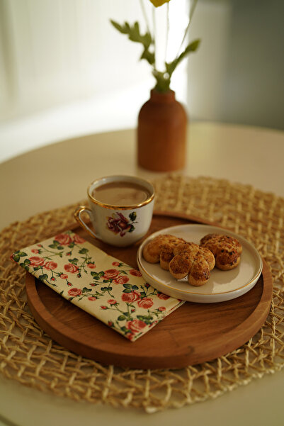 justwood Tekli Küçük Boy 25 Cm Kayın Ağacı Ahşap Supla, Ahşap Sunumluk, Ahşap...