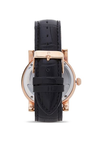 Philippe Moraly Men's Analog Wrist Watch L1423ROO - 34 mm - Brown