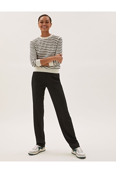 Marks & Spencer Straight Leg Örme Pantolon