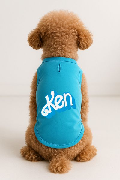 MPZ Pets Cat and Dog Outfit & Dress - Turquoise Ken Tank Top