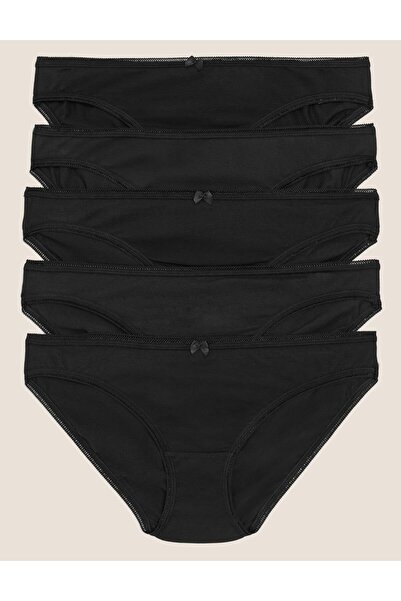 Marks & Spencer 5'li Cotton Lycra® Bikini Külot Seti