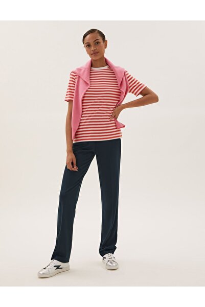 Marks & Spencer Straight Leg Örme Pantolon