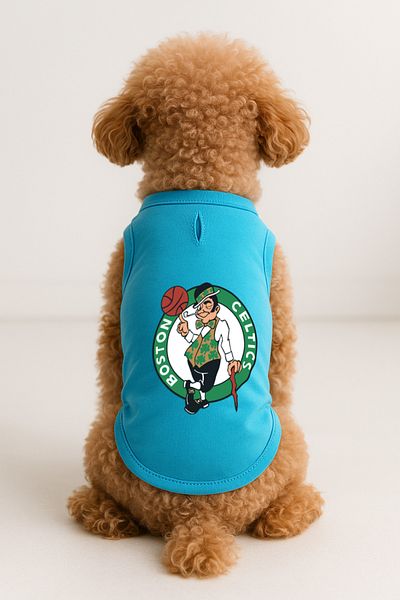 MPZ Pets Cat and Dog Outfit & Gown - Turquoise Celtic Tank Top