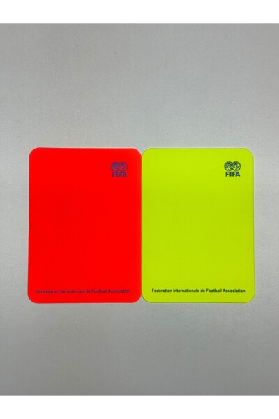 Hakemspor Fifa Baskılı Sarı Kırmızı Kart - Çizelgeli