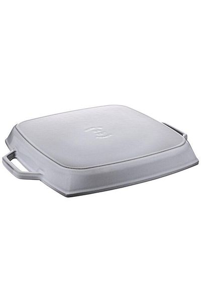 STAUB La Cocotte 33 cm Graphite Gray Cast Iron Grill Pan - 405117850