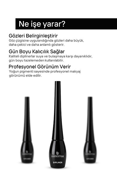 Dermavise Suya Dayanıklı Dipliner