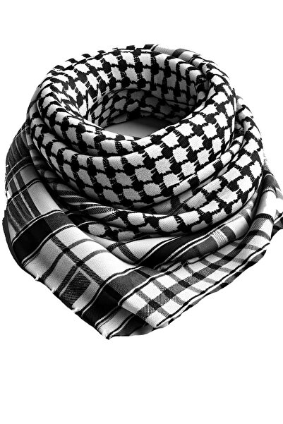 Belifanti Collection Βαμβακερό Puşi Αυθεντικό Σάλι Kefiye Μεγάλο Μέγεθος