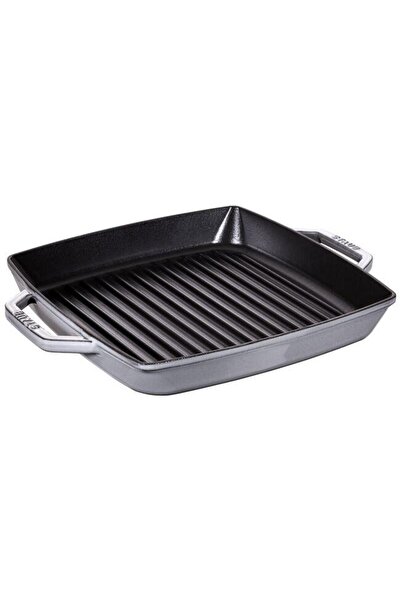 STAUB La Cocotte 28 Cm Demir Döküm Izgara Tava Grafit Gri - 405116840