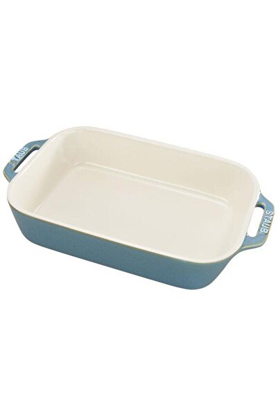 STAUB Turkuaz Seramik Fırın Kabı 27 X 19,05 Cm