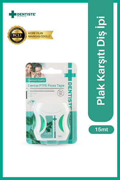 Dentiste Plak Karşıtı Naneli 15 Metre Diş Ipi