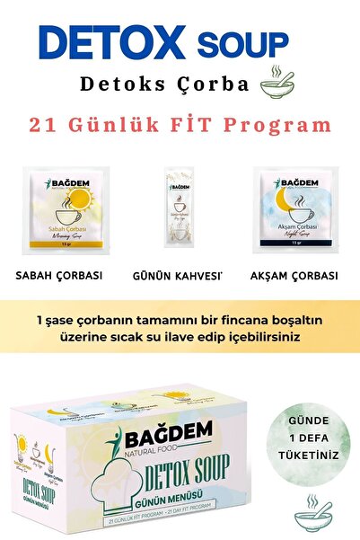 BAĞDEM 21 Günlük Detoks Çorba
