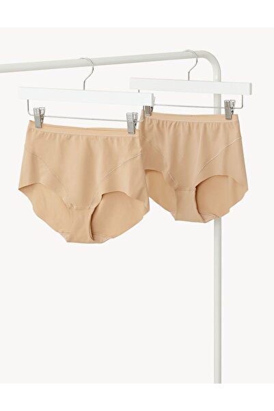 Marks & Spencer 2'li Düşük Sıkılıkta Dikişsiz Korse Külot Seti
