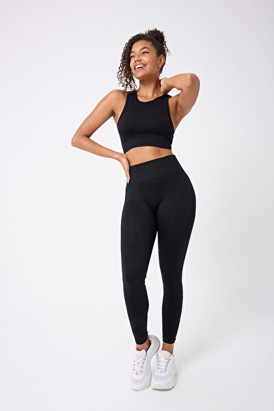 FOREVER MORE Back Cross String Crop