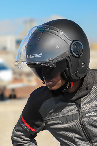 LS2 CLASSY MAT SİYAH KASK