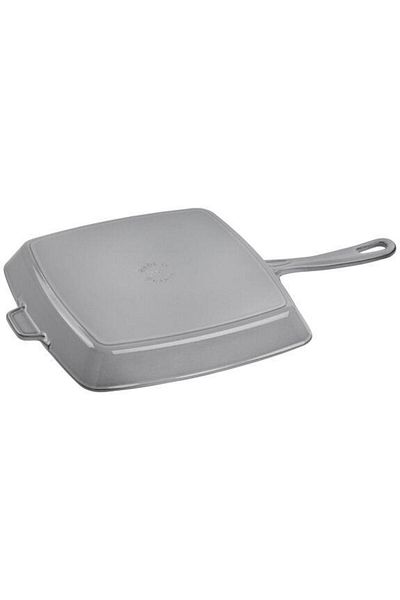 STAUB Graphite Gray American Grill Pan 30cm