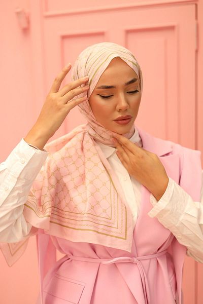 Silk Home Olinda Shawl 49005-26 Ροζ, Πράσινο
