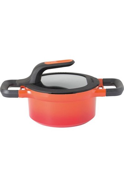 Berghoff Gem Stay Cool Soft Orange Pot 24 cm - 8501035