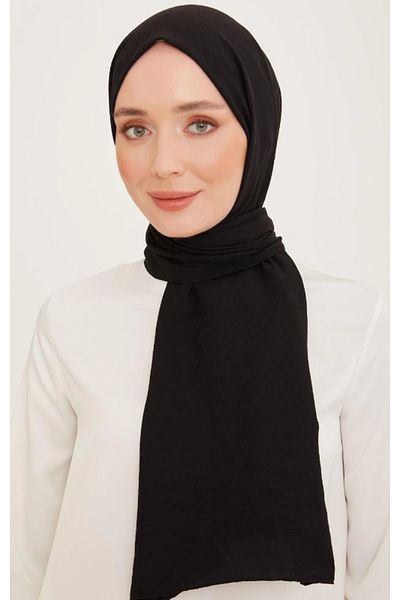 Armine Trend P.Monogram Shawl 65 Black