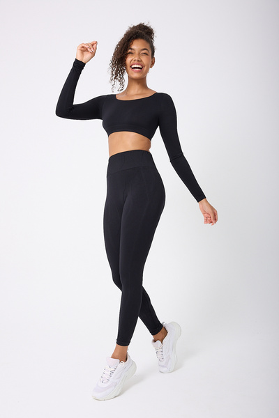 FOREVER MORE Wick Model Ριγέ Συλλεκτικό Κολάν Αποτελεσματικό Ψηλόμεσο Κολάν Ομαλό