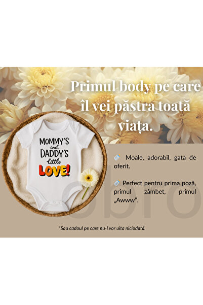 OBRO Κορμάκι με κοντό μανίκι, τύπου T-Shirt, άνετο, για μωρά, unisex, βαμβακε...