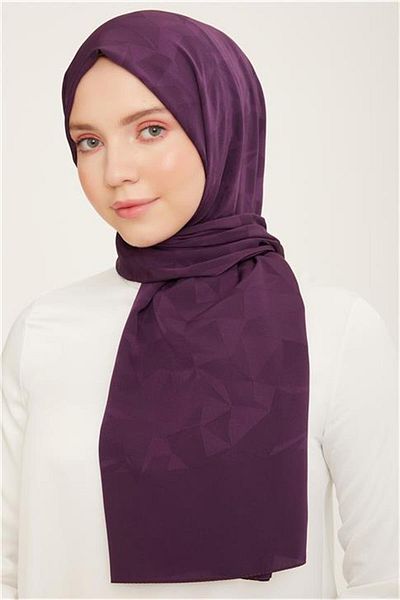 Armine Trend J.capri șal violet cu model 7-395
