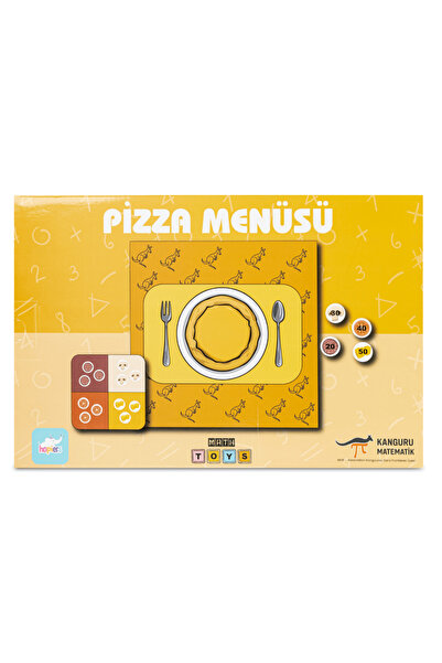 Hopiers Kanguru Matematik Pizza Menüsü Oyunu-Çarpma İşlemi Öğreten Eğitici Oy...