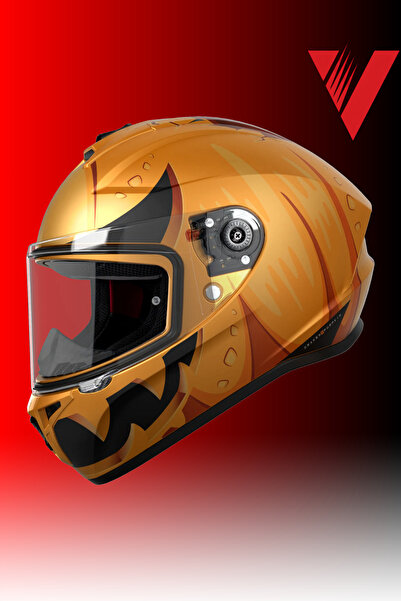 AXXIS DRAKEN S PUMPKIN C3 MATT YELLOW