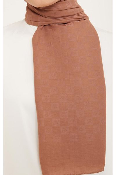 Armine Trend P.Monogram Shawl 4701 Brown