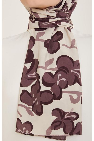 Armine Trend Defne șal 6348-23 Cremă prune