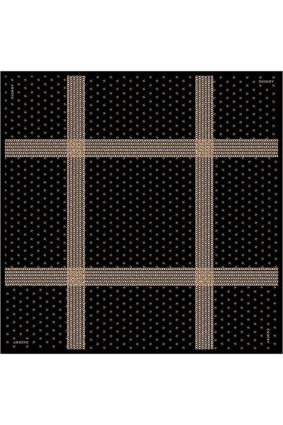 Armine Μεταξωτό φουλάρι Nostalgia Chain Pattern Tivil 8113-06