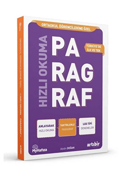 Artıbir Yayınları Hızlı Okuma Paragraf Soru Bankası Tüm Ortaokul Öğrencilerin...