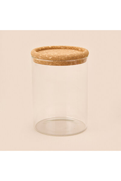 AROW Joseph Cam Kavanoz - Şeffaf / Açık Kahverengi - 1,3 lt