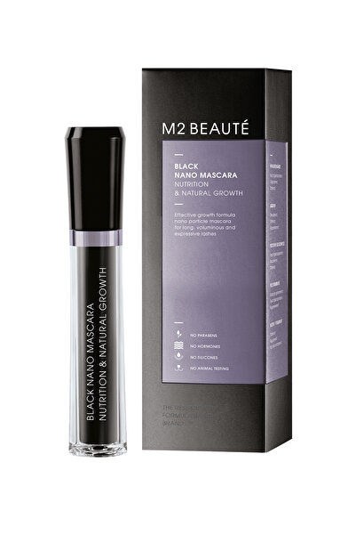 M2 BEAUTÉ BLACK MASCARA NUTRITION & NATURAL GROWTH