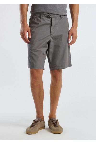 United Colors of Benetton Men's Anthracite 100% Cotton Parachute Fabric Bermuda Shorts