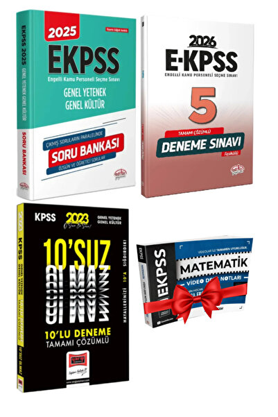 Editör Yayınevi 2026 Editör E KPSS GYGK Soru Bankası+Editör EKPSS Deneme+GYGK...