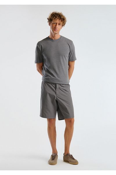 United Colors of Benetton Men's Anthracite 100% Cotton Parachute Fabric Bermuda Shorts