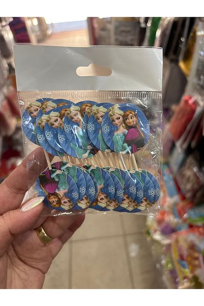 Deniz Party Store أعواد أسنان إلسا آنا فروزن 20 قطعة
