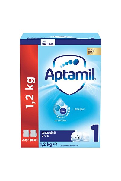 Aptamil 1 Numara Bebek Sütü 1200 gr