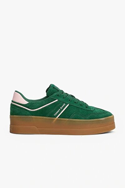 Tommy Hilfiger Дамски кецове THE GREENWICH FLATFORM SUEDE