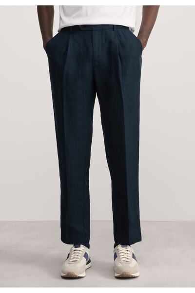 Marks & Spencer Tapered Fit Keten Pantolon