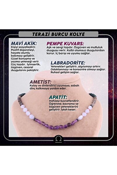 OSMANLI DEĞERLİ TAŞ قلادة من الحجر الطبيعي بعلامة الميزان المعتمدة M306