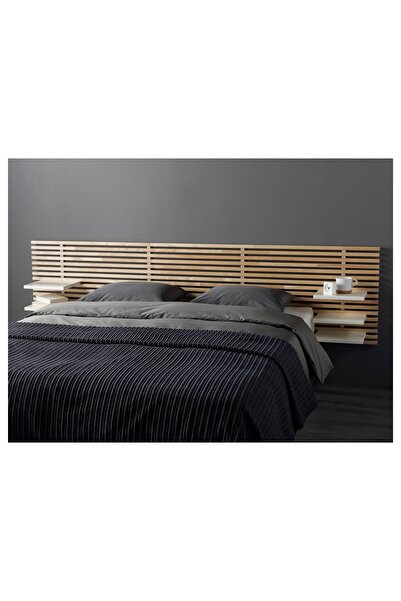 IKEA Yatak Başı, Huş, Genişlik: 240 cm  Derinlik: 28 cm  Yükseklik: 61 cm